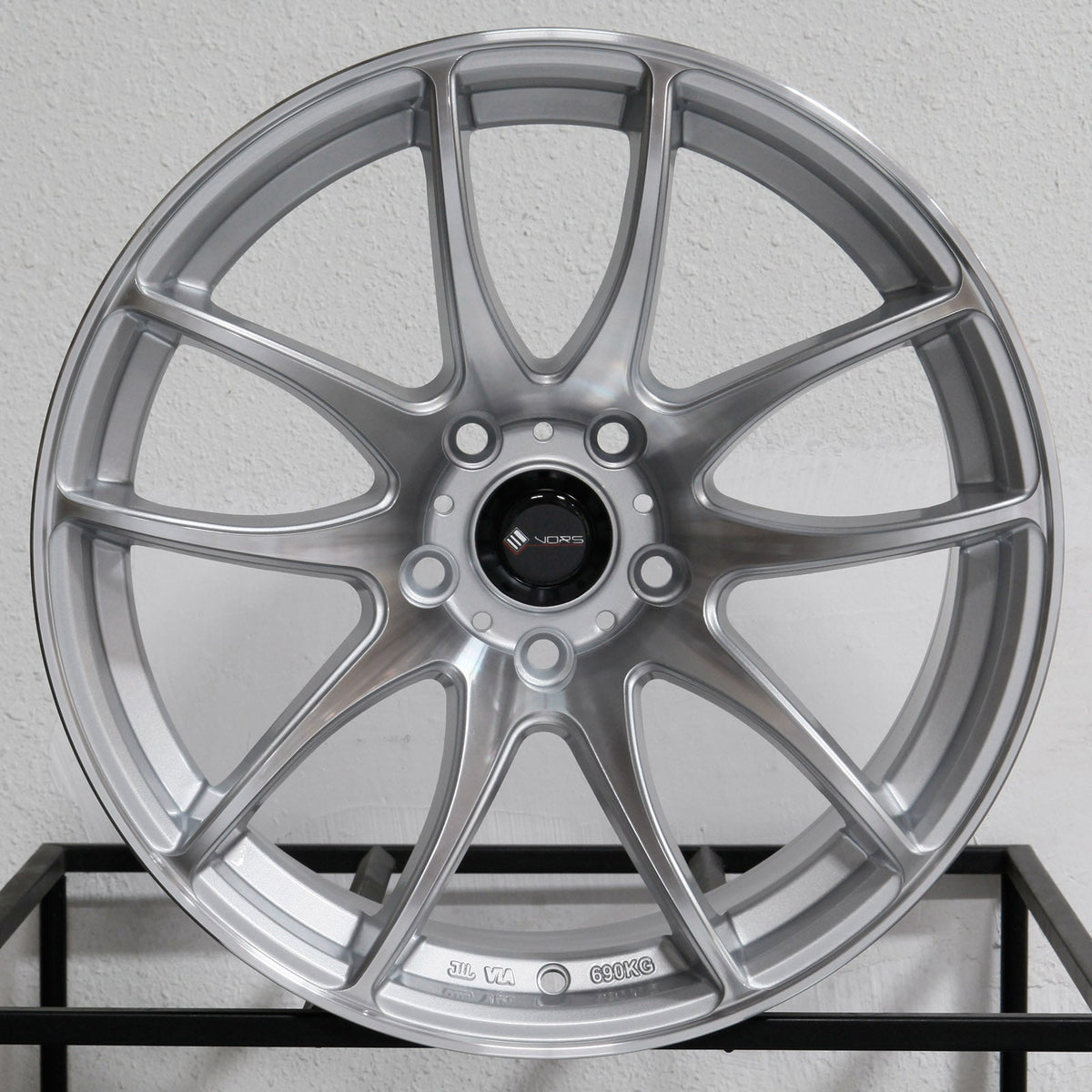 Vors Wheels TR4 Silver Machined