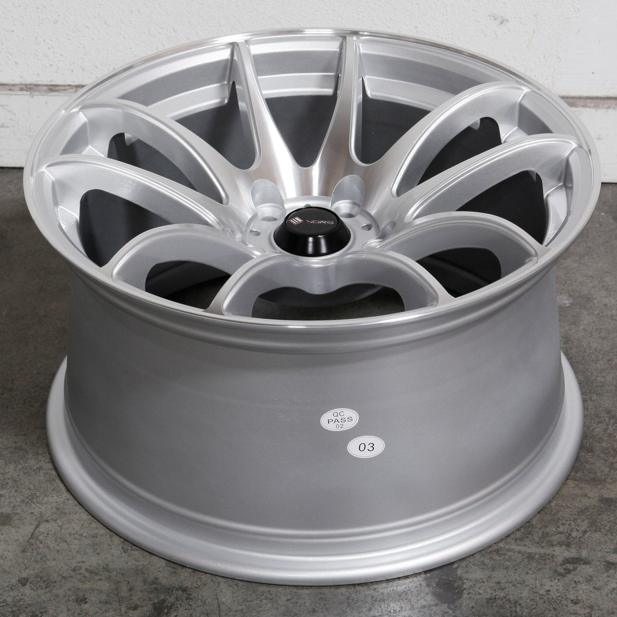 Vors Wheels TR4 Silver Machined