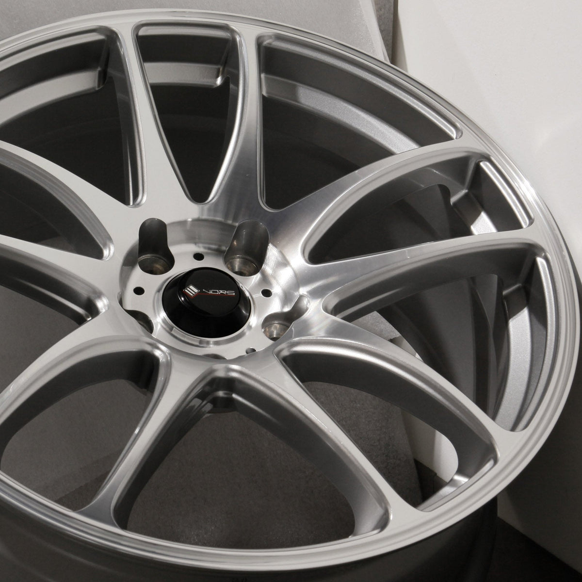 Vors Wheels TR4 Silver Machined
