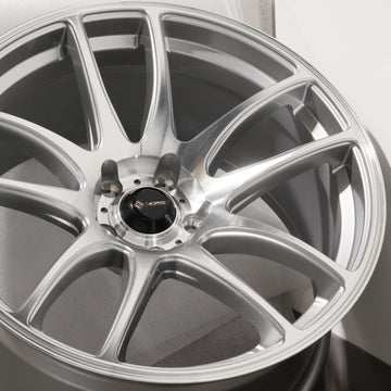 Vors Wheels TR4 Silver Machined