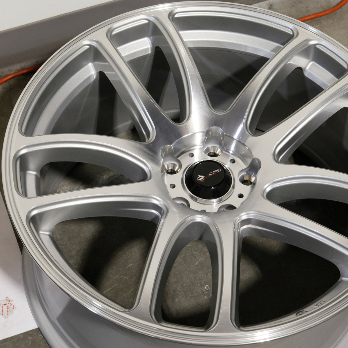 Vors Wheels TR4 Silver Machined