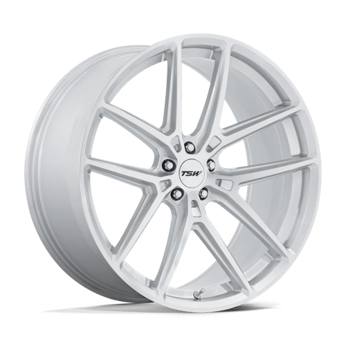 TSW Wheels TW006 Imola Gloss Silver with Machined Face