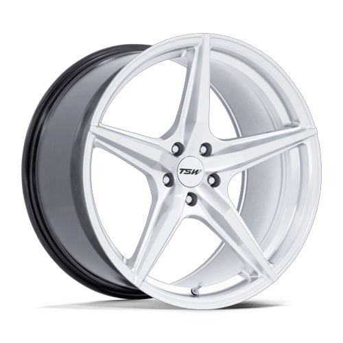TSW Wheels TW007 Esprit Hyper Silver with Machined Face