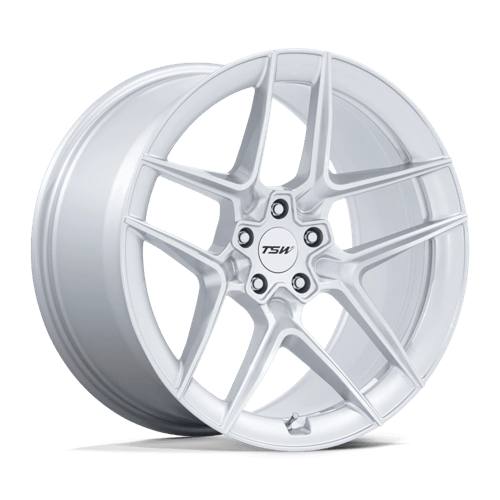 TSW Wheels TW008 Slipstream Gloss Silver with Machined Face