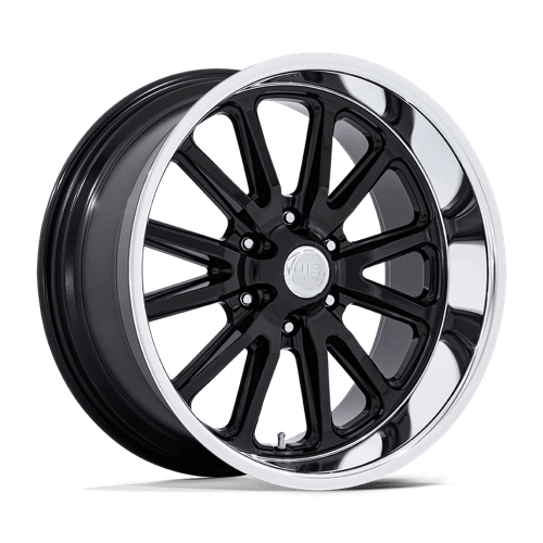 US Mags Wheels UC145 Rambler 6 Gloss Black with Diamond Cut Lip