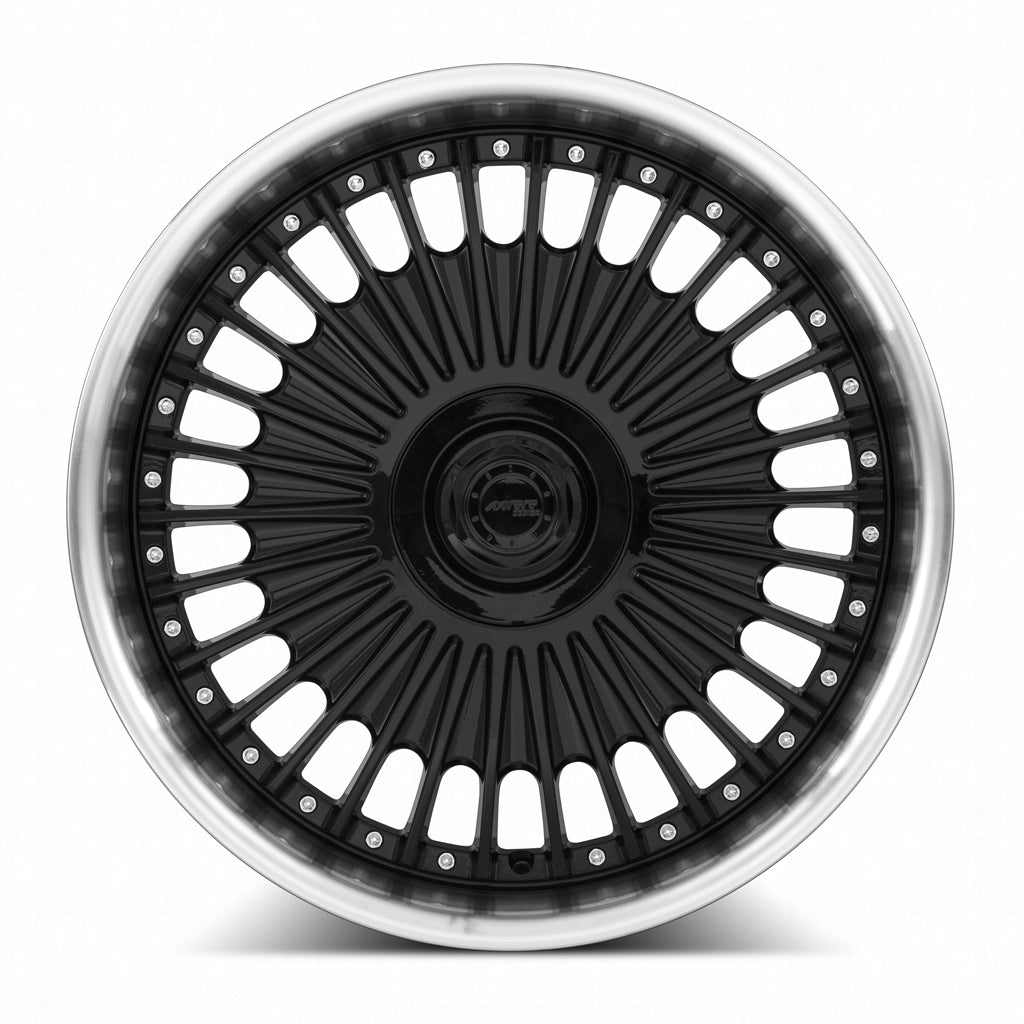 MRR Wheels VP4 Black Machined Lip