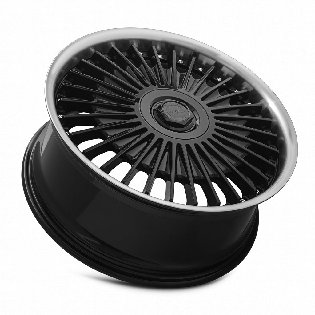 MRR Wheels VP4 Black Machined Lip