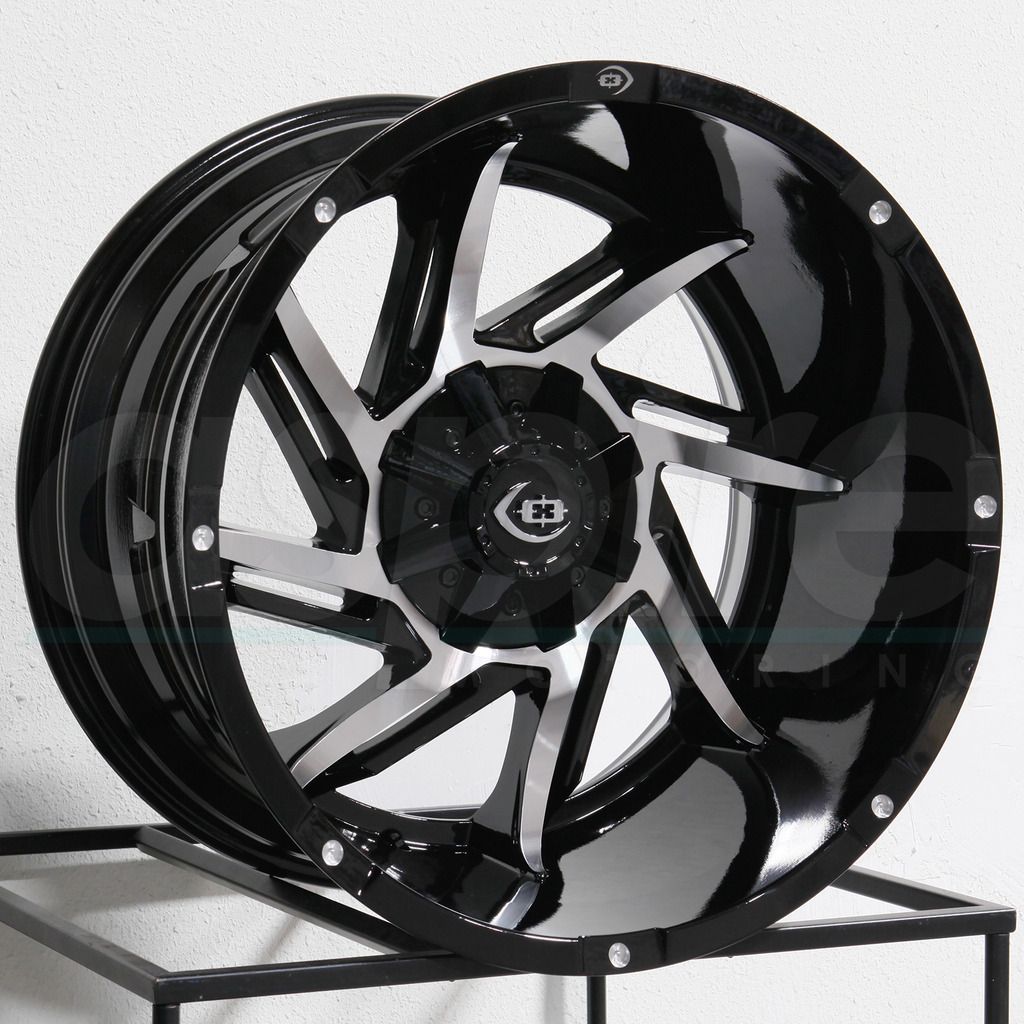 Vision Wheels 422 Prowler Black Machined