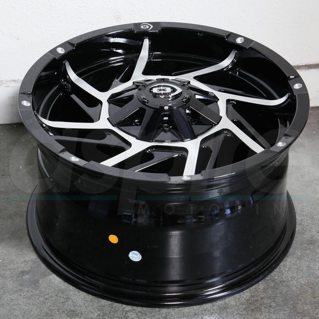 Vision Wheels 422 Prowler Black Machined