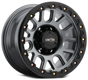 Vision Wheels 111 Nemesis Gunmetal