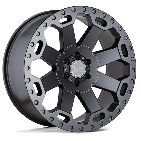 Black Rhino Wheels Warlord Matte Black