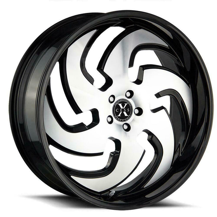 Xcess Wheels X03 Black Machine