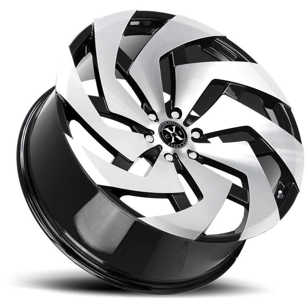 Xcess Wheels X04 Black Machine