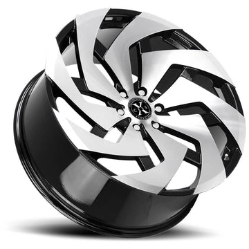 Xcess Wheels X04 Black Machine