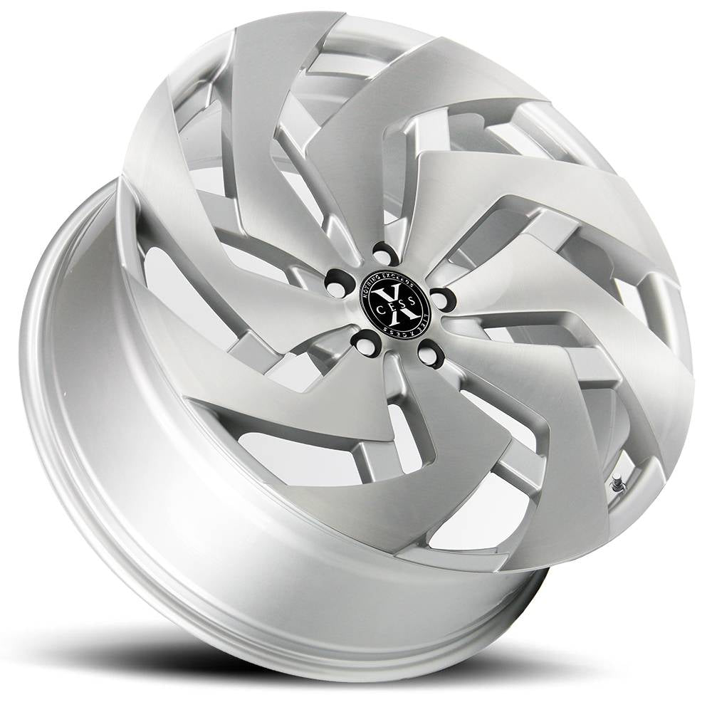 Xcess Wheels X04 Silver Brushed