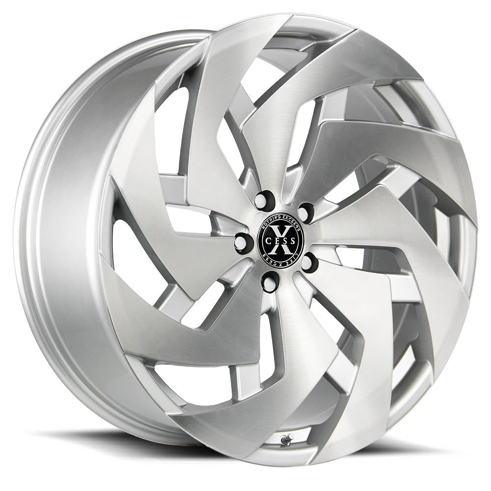 Xcess Wheels X04 Silver Brushed