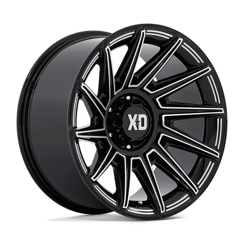 XD Series Wheels XD867 Specter Gloss Black Milled