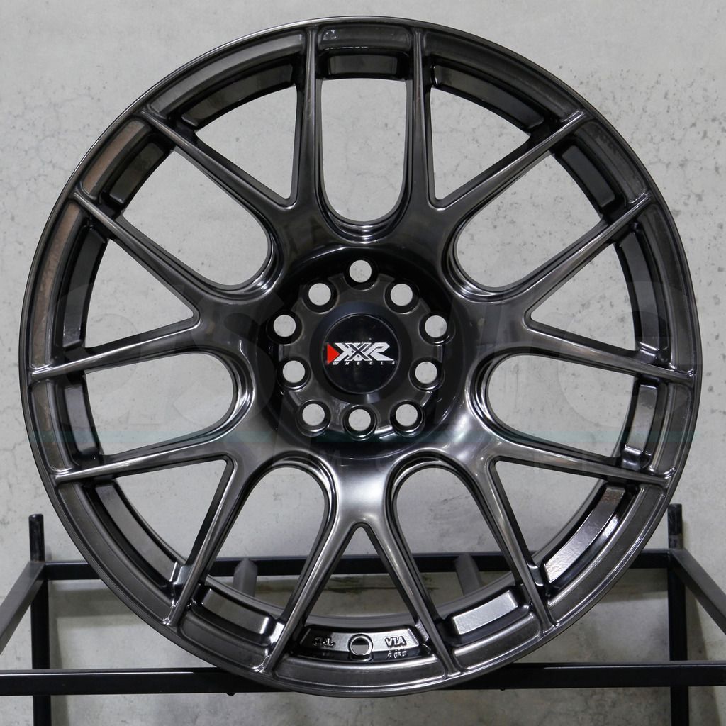 XXR Wheels 530R Chromium Black