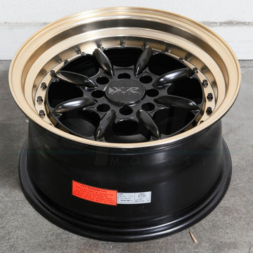 XXR Wheels 002.5 Flat Black Bronze Lip
