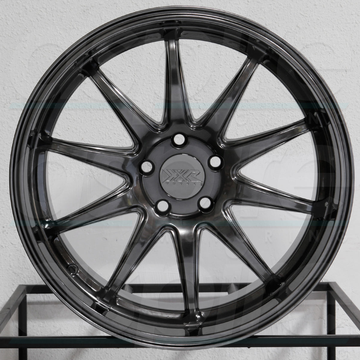 XXR Wheels 527D Chromium Black