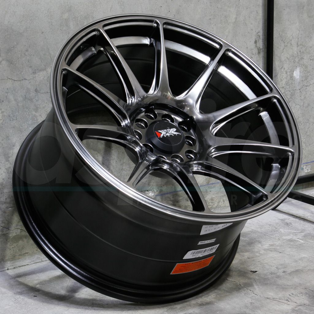 XXR Wheels 527R Chromium Black