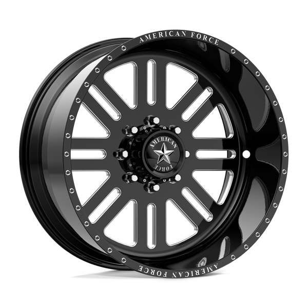 American Force Wheels Afw Rebel Ss Gloss Black Machined