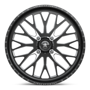 American Force Wheels Afw Invader Utv Gloss Black Machined