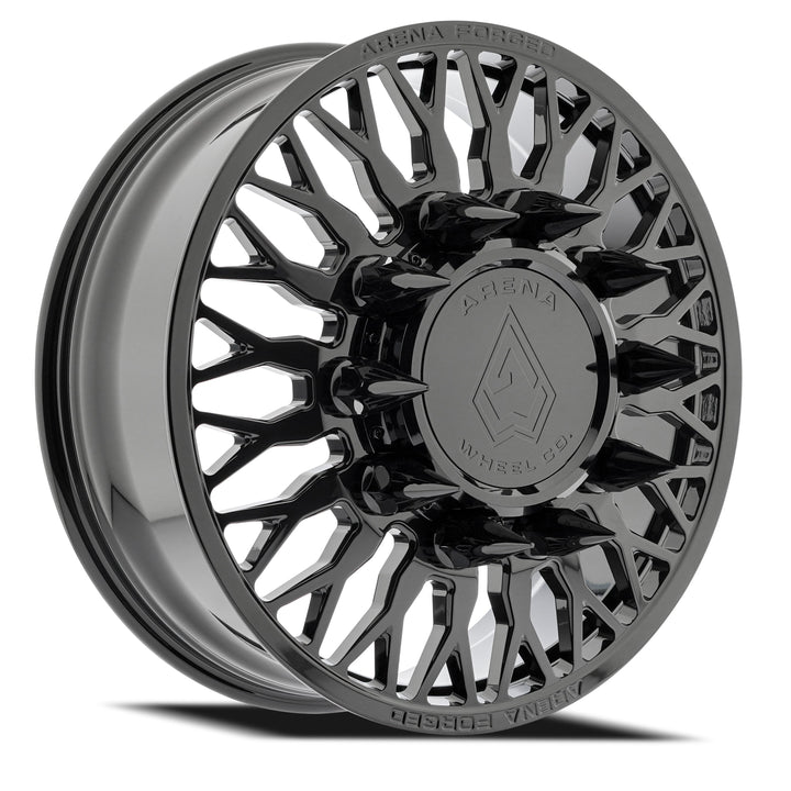 Arena Forged Wheels AF102 Maximus Dually Gloss Black Front