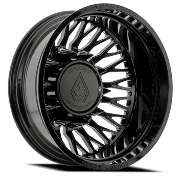 Arena Forged Wheels AF102 Maximus Dually Gloss Black Rear Outer