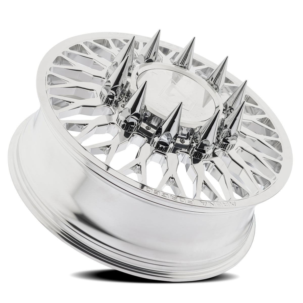 Arena Forged Wheels AF102 Maximus Dually Milled and Polished Front