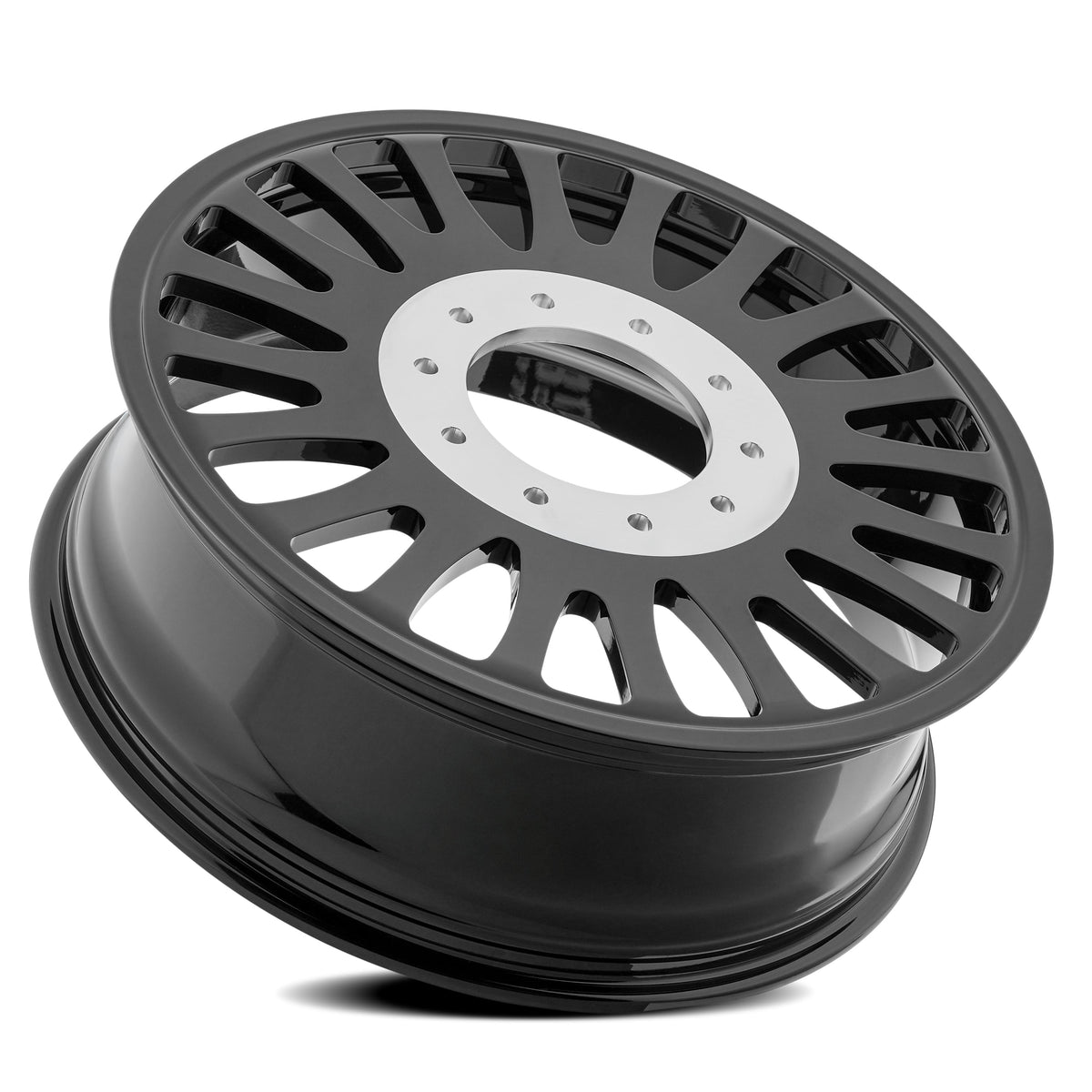 Arena Forged Wheels AF103 Shoreline Dually Gloss Black Rear Inner