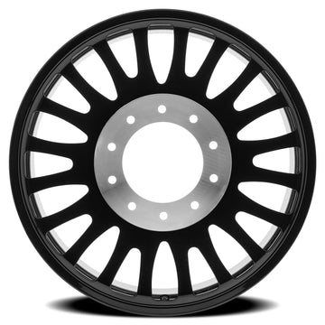 Arena Forged Wheels AF103 Shoreline Dually Gloss Black Rear Inner