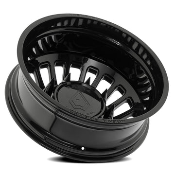 Arena Forged Wheels AF103 Shoreline Dually Gloss Black Rear Outer