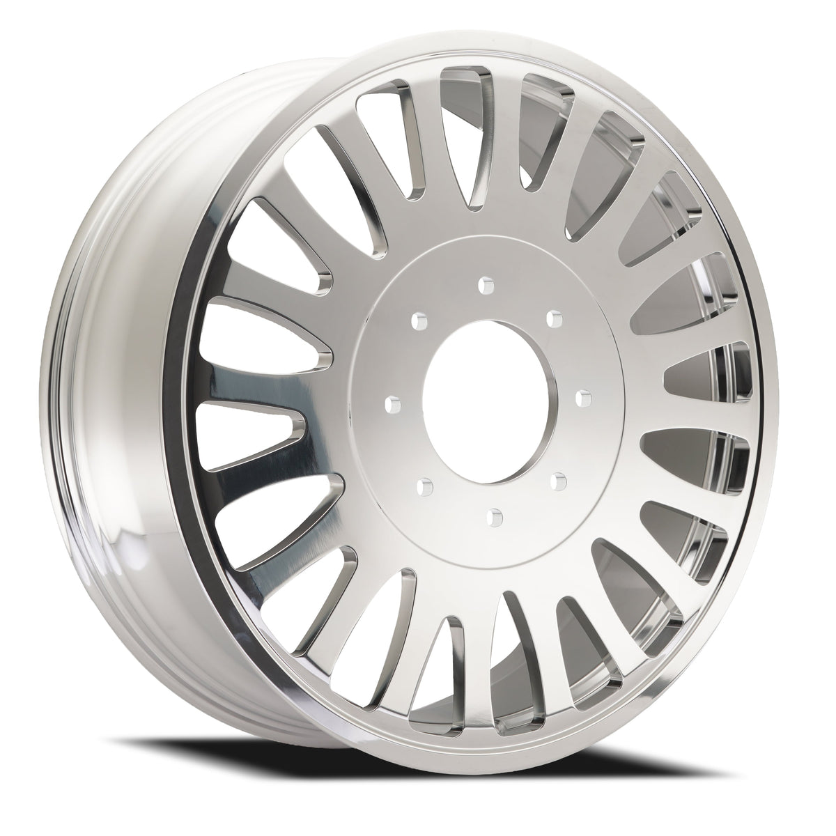 Arena Forged Wheels AF103 Shoreline Dually Milled and Polished Rear Inner 8 lug