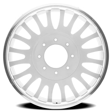 Arena Forged Wheels AF103 Shoreline Dually Milled and Polished Rear Inner 8 lug