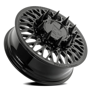 Arena Forged Wheels AF104 Stealth Dually Gloss Black Front 8 lug