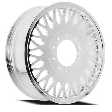 Arena Forged Wheels AF104 Stealth Dually Milled and Polished Rear Inner 10 lug