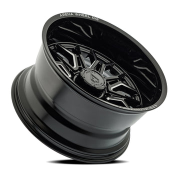 Arena Wheels A117 Violator Gloss Black and Milled