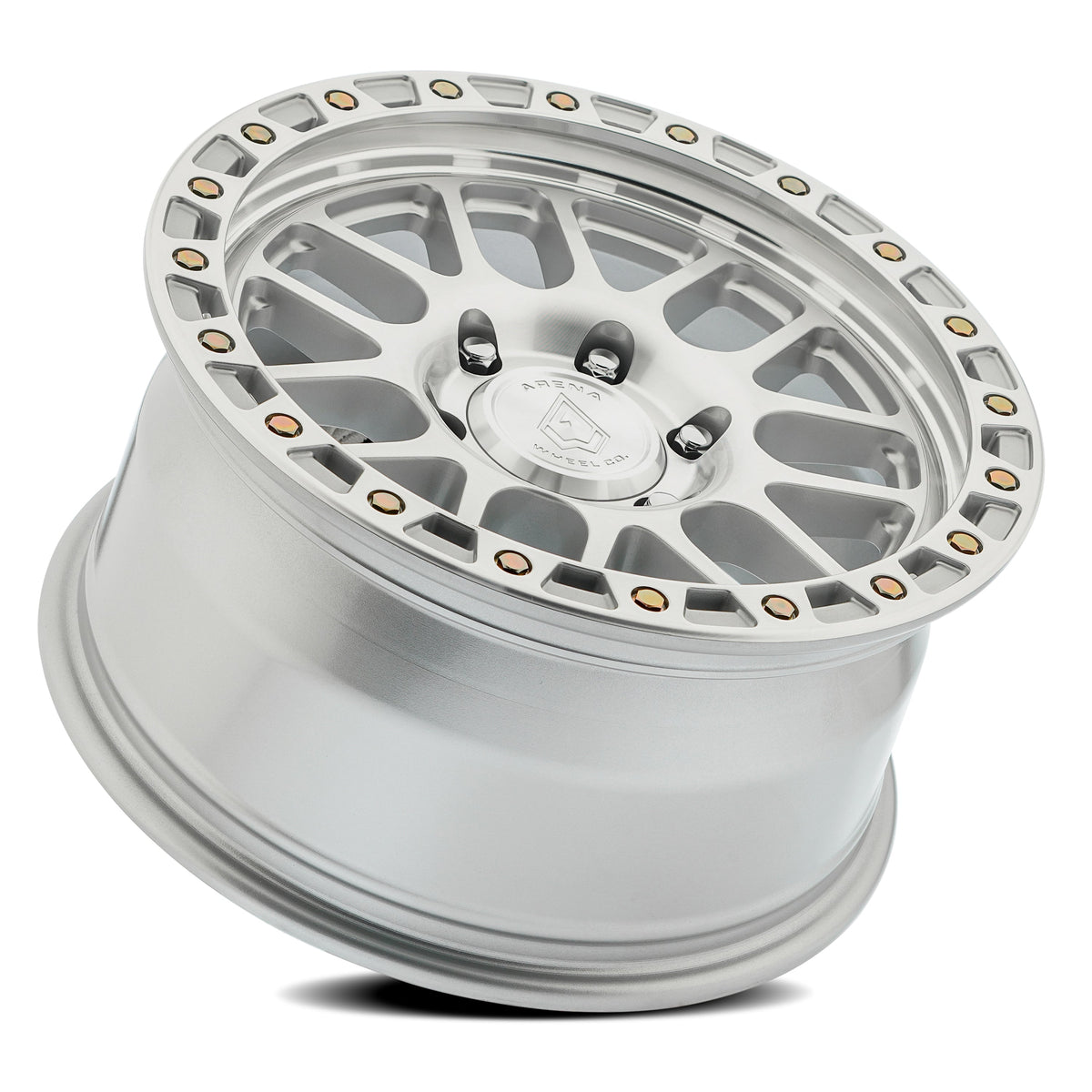 Arena Wheels A119 Boost Gloss Silver Machined 6 lug