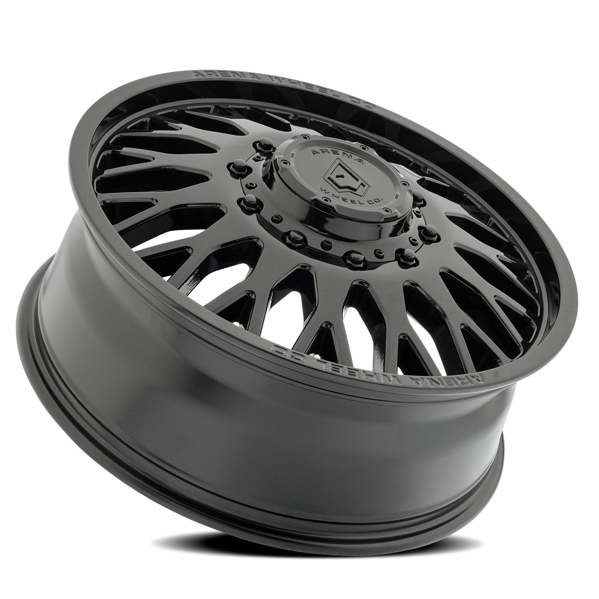 Arena Wheels A121 Monarch Dually Gloss Black Front