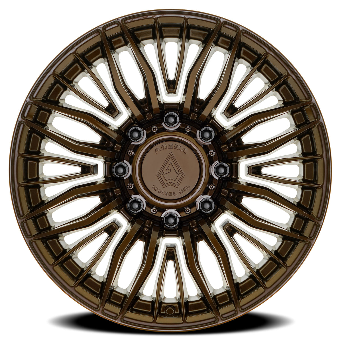 Arena Wheels A122 Phantom Smoked Bronze Tint Clear 8 lug