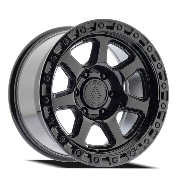 Arena Wheels A123 Throttle Gloss Black