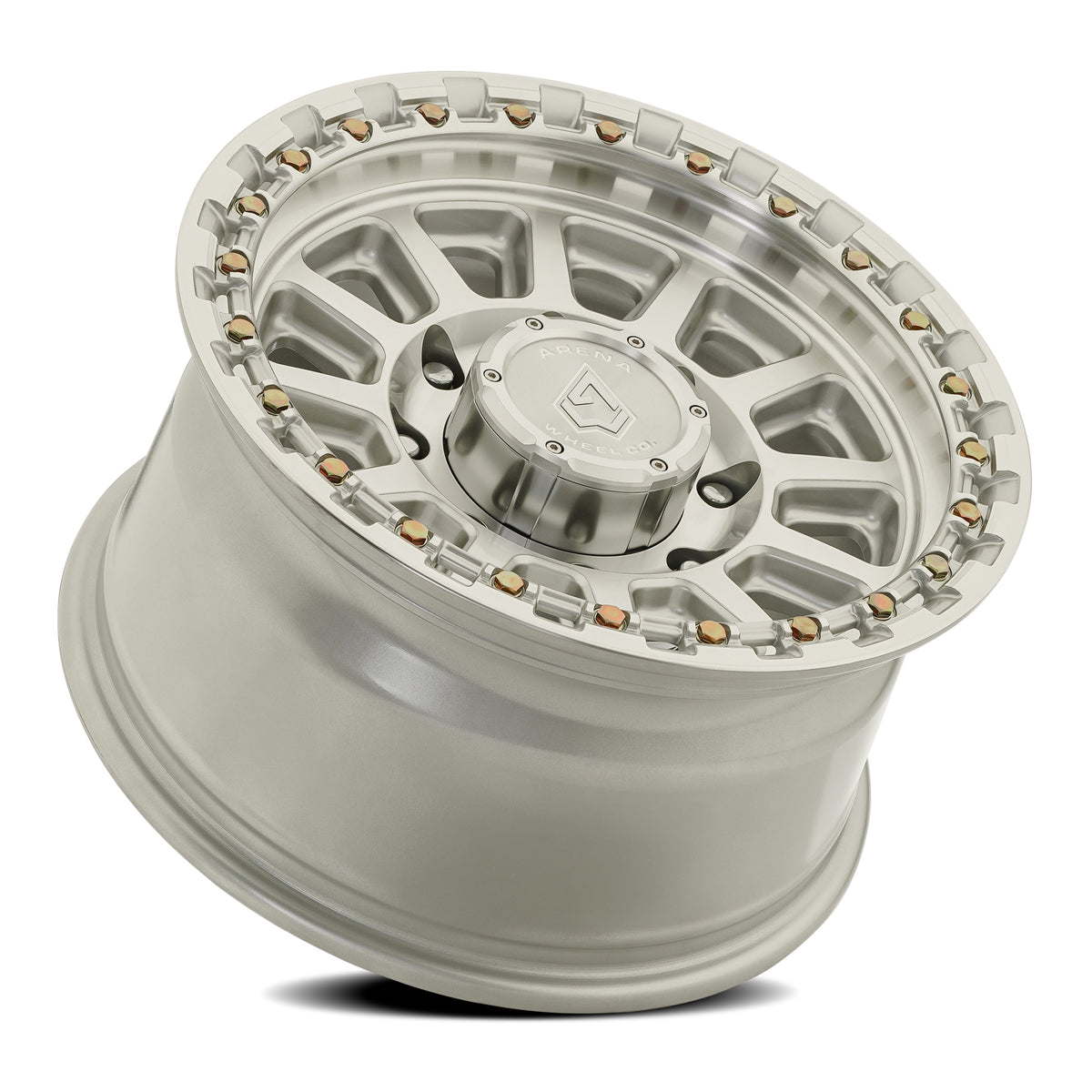 Arena Wheels A128 Enduro Gloss Silver Machined 8 lug