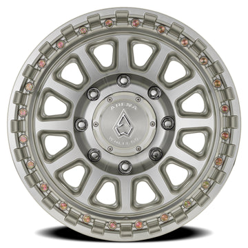 Arena Wheels A128 Enduro Gloss Silver Machined 8 lug