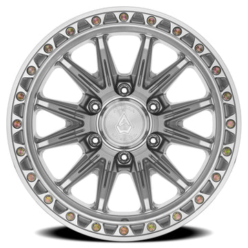 Arena Wheels A132 Blitz Gloss Silver Machined 6 lug