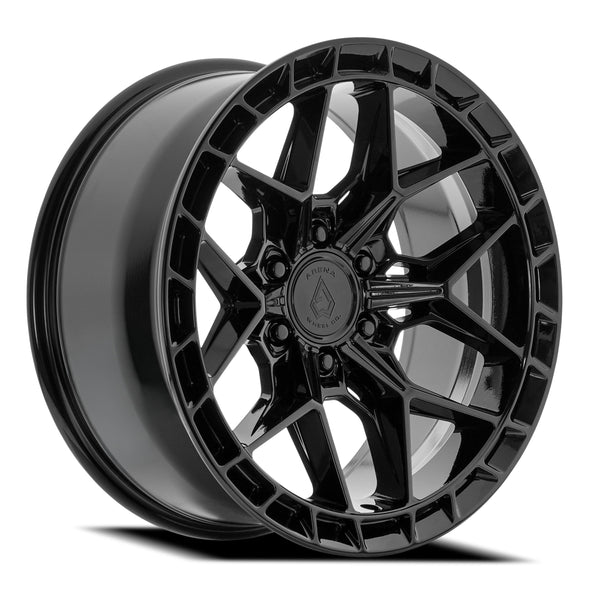 Arena Wheels A133 Rampage Gloss Black