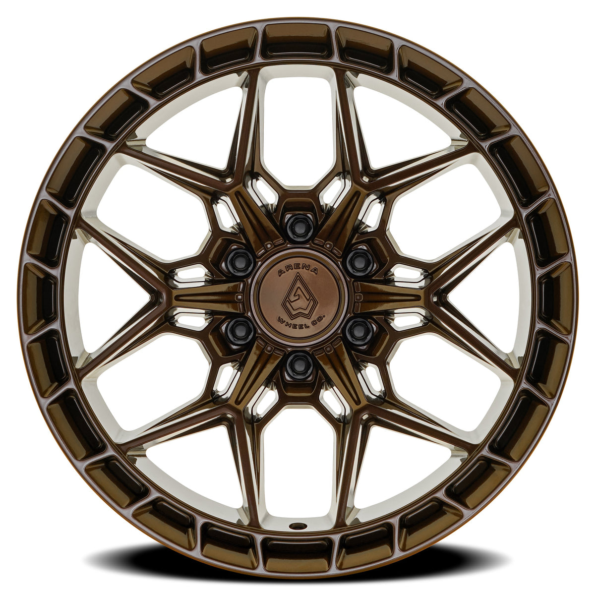 Arena Wheels A133 Rampage Smoked Bronze Tint Clear