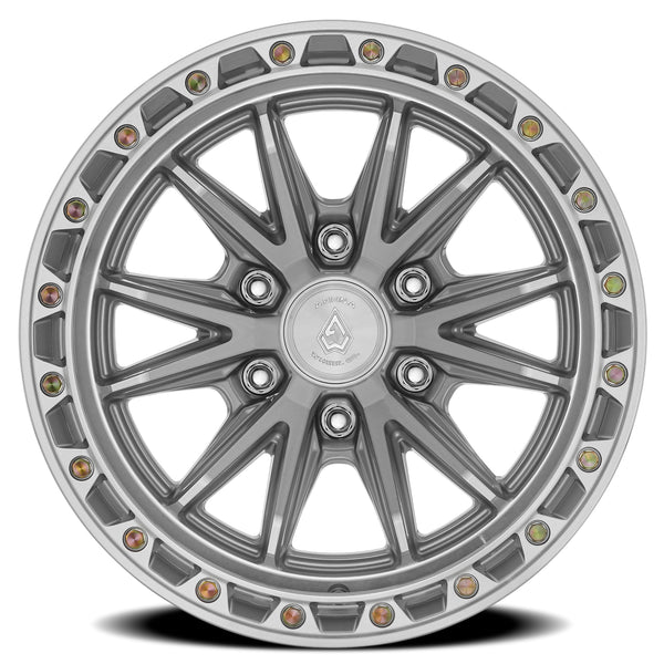 Arena Wheels A135 Atlas Gloss Silver Machined 6 lug