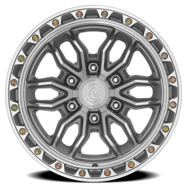 Arena Wheels A137 Pursuit Gloss Silver Machined