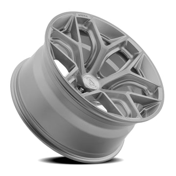 Arena Wheels A141 Luxor Gloss Silver Brushed